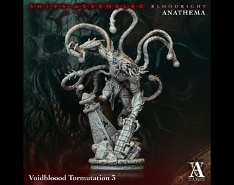 Tormutation 3 -  Bloodright Anathema - Highly Detailed Resin 8k 3D Printed Miniature