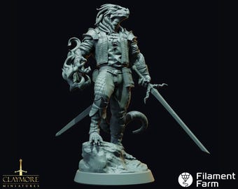Dohvarion The Tempest- Calling of the Dragon Queen - Highly Detailed Resin 3D Printed Miniature