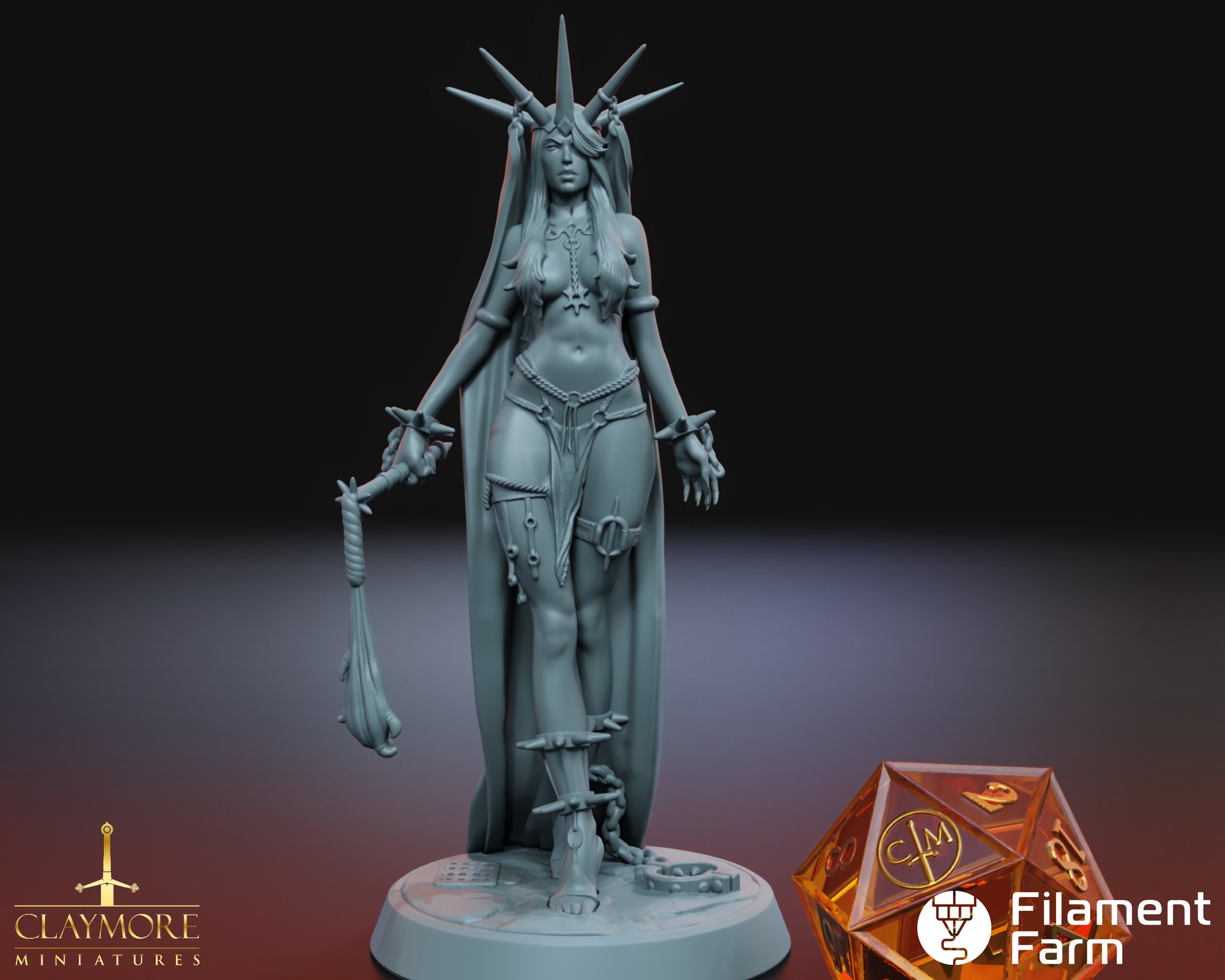 Lust Devil  - Wages of Sin - Highly Detailed Resin 3D Printed Miniature
