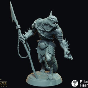 Sea Raider - Curse of the Drowned Crew - Highly Detailed Resin 3D Printed Miniature
