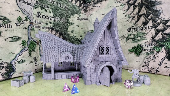 General Store - City of Firwood - Playable D&D Terrain/Scenery