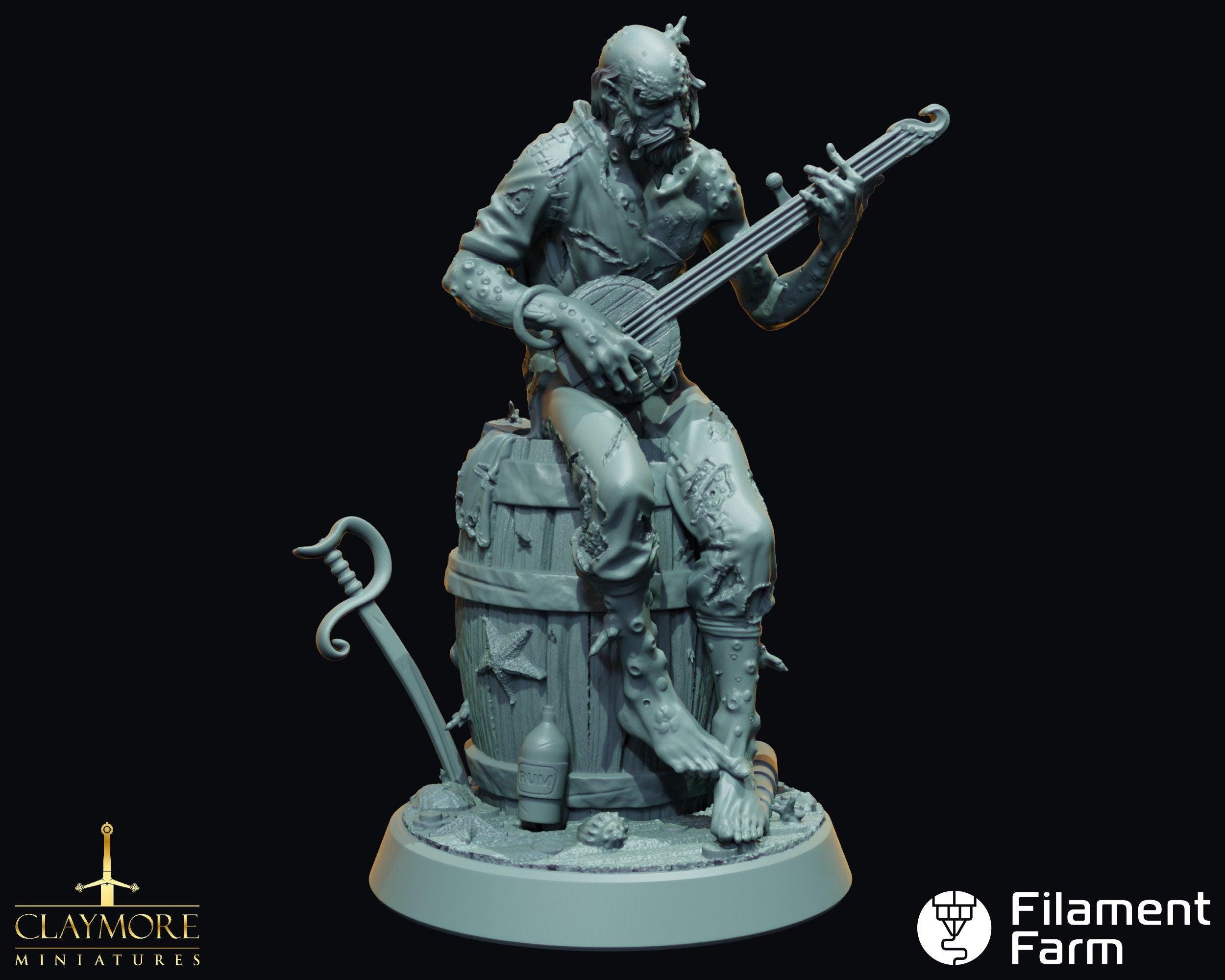 Banjo Bard Miniature - Etsy