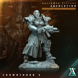 Crownthorn 3 - Hallowed Sisters - Highly Detailed Resin 8k 3D Printed Miniature