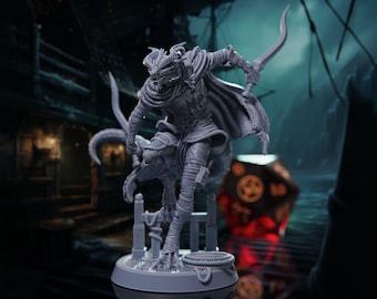 Lalxyus Haltar - Dragonborn Rogue - Voyage of the Damned - Highly Detailed Resin 8k 3D Printed Miniature