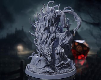 The Dread Wolf - Harvest of Dread - Highly Detailed Resin 8k 3D Printed Miniature