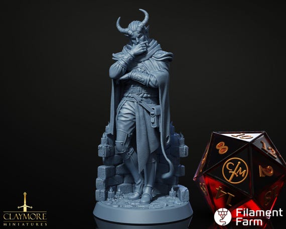 Malloi, the Dark - Tiefling - Asylum of Nightmares - Highly
