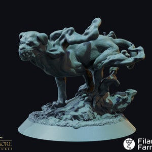 Yeth Hound -  Whispers in the Swamp - Highly Detailed Resin 8k 3D Printed Miniature