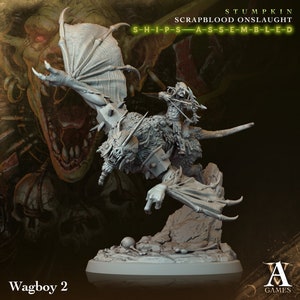 Wagboy 2 - Scrapblood Onslaught - Highly Detailed Resin 8k 3D Printed Miniature