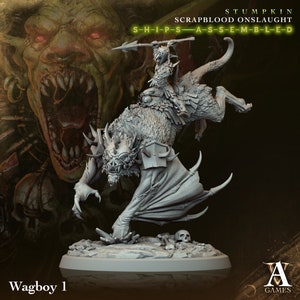 Wagboy 1 - Scrapblood Onslaught - Highly Detailed Resin 8k 3D Printed Miniature