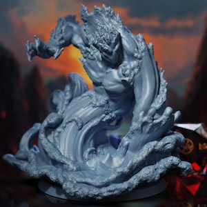 Water Elemental - Elemental Cataclysm - Highly Detailed Resin 8k 3D ...