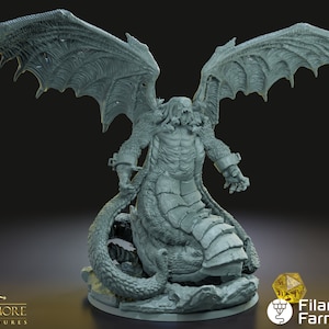 Typhon, Father of Monsters - Heroes Above, Hades Below - Highly Detailed Resin 3D Printed Miniature