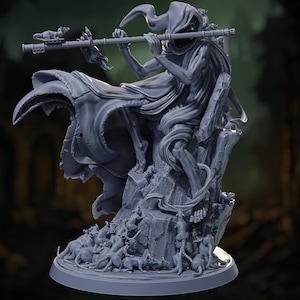 The Pied Piper - Death by Plague - Highly Detailed Resin 8k 3D Printed Miniature