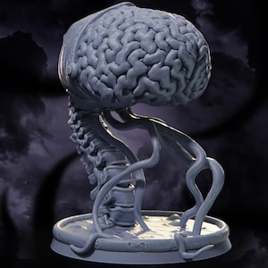 Elder Brain - Nightmares of the Far Realm - Highly Detailed Resin 8k 3D Printed Miniature