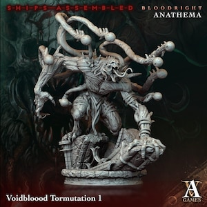 Tormutation 1 - Bloodright Anathema - Highly Detailed Resin 8k 3D Printed Miniature