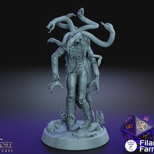 Snake Parasite - Ascent Into Madness - Highly Detailed Resin 3D Printed Miniature