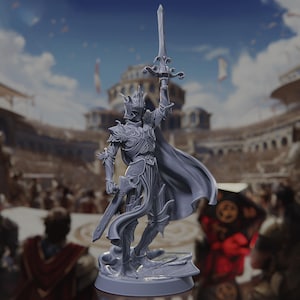 Prince Victor - Tournament of Champions - Highly Detailed Resin 8k 3D Printed Miniature