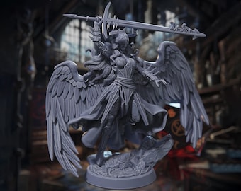 Erynies, Hell's Vengeance - Rossvalds Bestiary of the Unknown - Highly Detailed Resin 8k 3D Printed Miniature