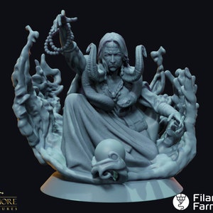 Water Hag - Whispers in the Swamp - Highly Detailed Resin 8k 3D Printed Miniature