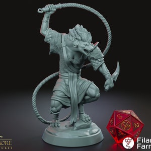 Gnoll Slaver - Death in the Dunes - Highly Detailed Resin 3D Printed Miniature