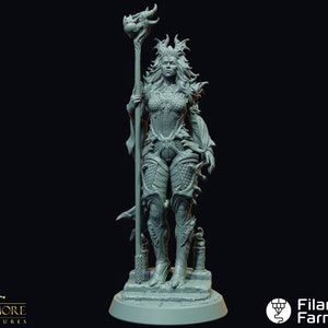Dragon Queen - Calling of the Dragon Queen - Highly Detailed Resin 3D Printed Miniature