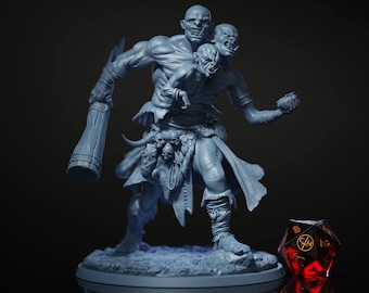 Balachko - It Comes From The Woods - Highly Detailed Resin 8k 3D Printed Miniature