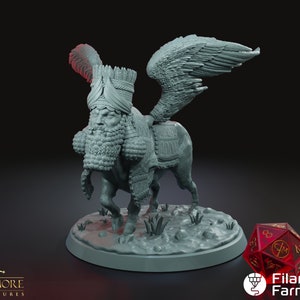 Lamassu - Death in the Dunes - Highly Detailed Resin 3D Printed Miniature