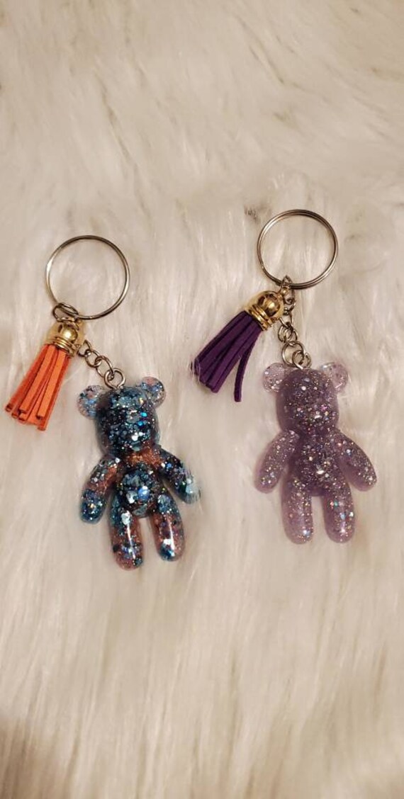 glitter teddy bear