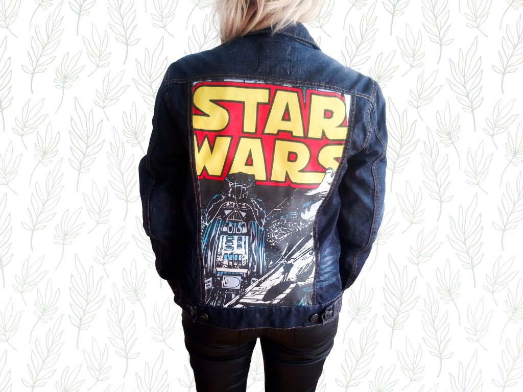 Veste en jean star wars sale