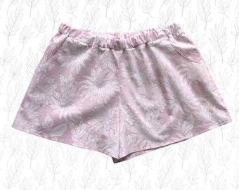 M – „Pastel Flowers“-Shorts