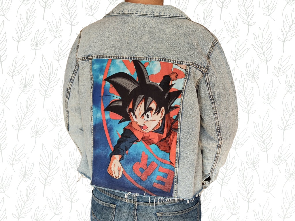 Goku Drip Dragon Ball Z Pink Puffer Jacket