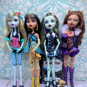 Clawdeen Wolf, Frankie Stein and Lagoona Blue. Basic. How do You Boo (First  Day of School)