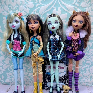 Clawdeen Wolf, Frankie Stein and Lagoona Blue. Basic. How do You Boo (First  Day of School)