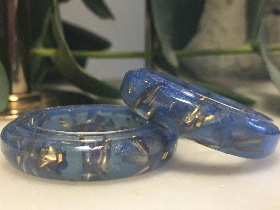 Resin rings Etsy