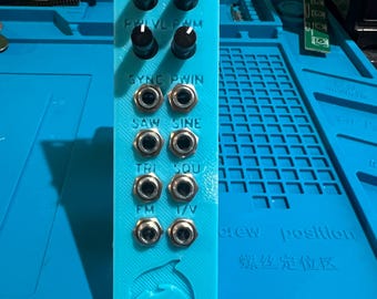 The Dolphin, a custom made Voltage Controlled Oscillator For Modular Synth