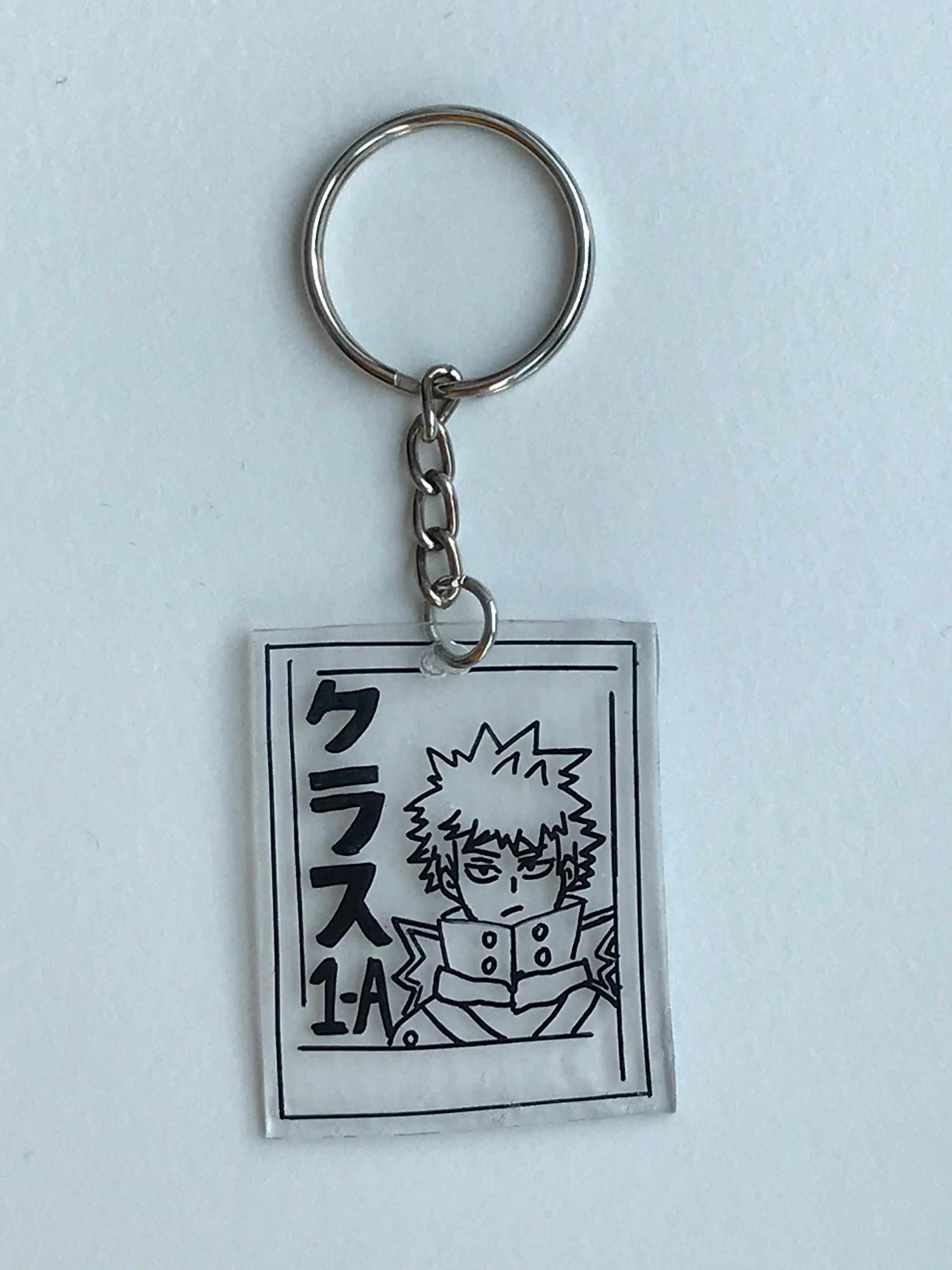 Anime keychain anime charm Etsy