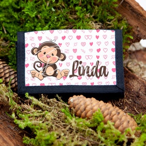 Carteira infantil personalizada, carteira infantil, desenhada individualmente com motivo + nome ou foto própria