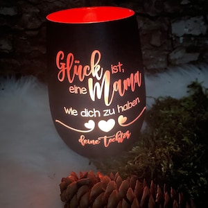 Lantern - Happiness is having a mom / dad / grandma / grandpa / friend like you - personalizable - engraving names - love - anniversary