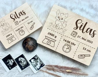 Baby memory box, memory box, baby memory box, birth gift, baby gift birth, baby, wooden box, storage box