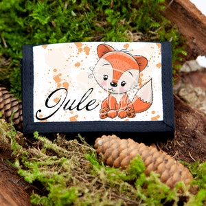 Kinder - Geldbeutel  personalisiert, Portemonnaie für Kinder, individuell gestaltet mit Motiv + Namen oder eigenem Bild