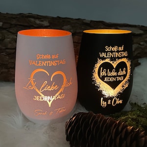 Lantern - Valentine&#39;s Day - I Love You - customizable - engraving names - love - anniversary