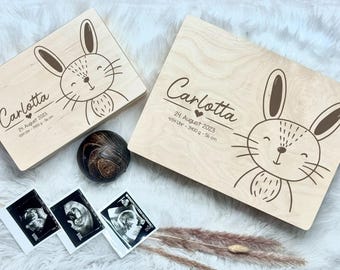 Baby memory box, memory box, baby memory box, birth gift, baby gift birth, baby, wooden box, storage box