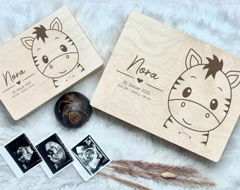 Baby memory box, memory box, baby memory box, birth gift, baby gift birth, baby, wooden box, storage box