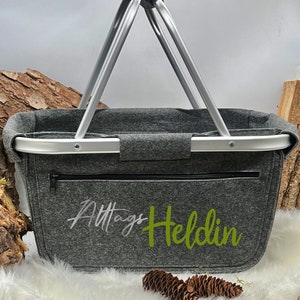 Personalized shopping bag/basket for grandma; Mom; Aunt; Sister; Educator; Teacher or for herself