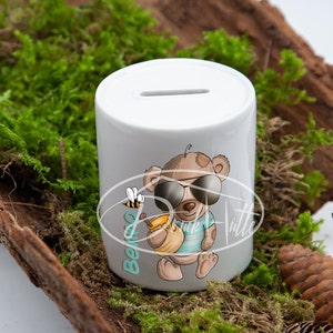 Money box with name for every occasion, piggy bank, money box individually designed
