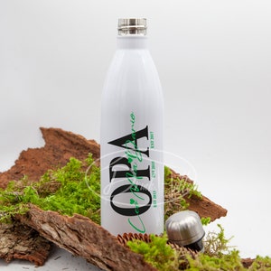 Thermos bottle 750/drinking bottle/school bottle/stainless steel bottle/water bottle with desired motif and name, personalized, individually designed