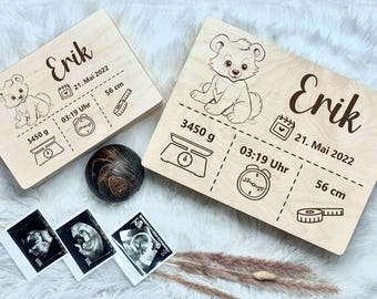Baby memory box, memory box, baby memory box, birth gift, baby gift birth, baby, wooden box, storage box