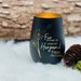 Gedenkkerze Für Verstorbene Lavendel Duft Sojawachs – Trauerkerze Windlicht Beerdigung Trauergeschenk 3.5oz