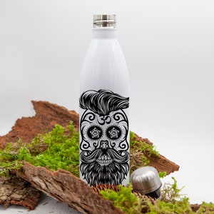 Thermos bottle 750/drinking bottle/school bottle/stainless steel bottle/water bottle with desired motif and name, personalized, individually designed