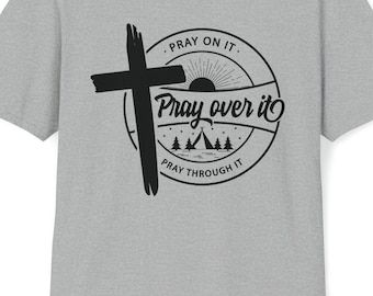 Be om det-tröja, be över det-tröja, be igenom det-tröja, bön-tröja, tro-tröja, Jesus-tröja, kristen tröja, religiös tröja, bön