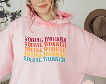 Social Worker Hoodie, Unisex Soft Style, #differencemaker